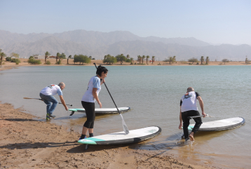 Paddle Boating in Eilat - 2016 trip